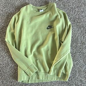 Nike Men's Lime Green Crew - XL
